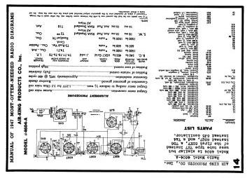 Air King 4604 schematic circuit diagram